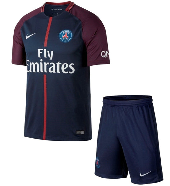 Neymar Jr #10 PSG Jersey / Maillot + Short Home & Away - Kids